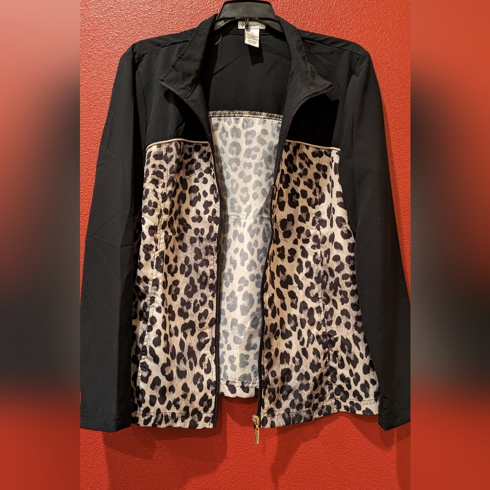 Lightweight Cheetah Print Jacket